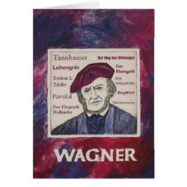 Tarjeta de Richard Wagner