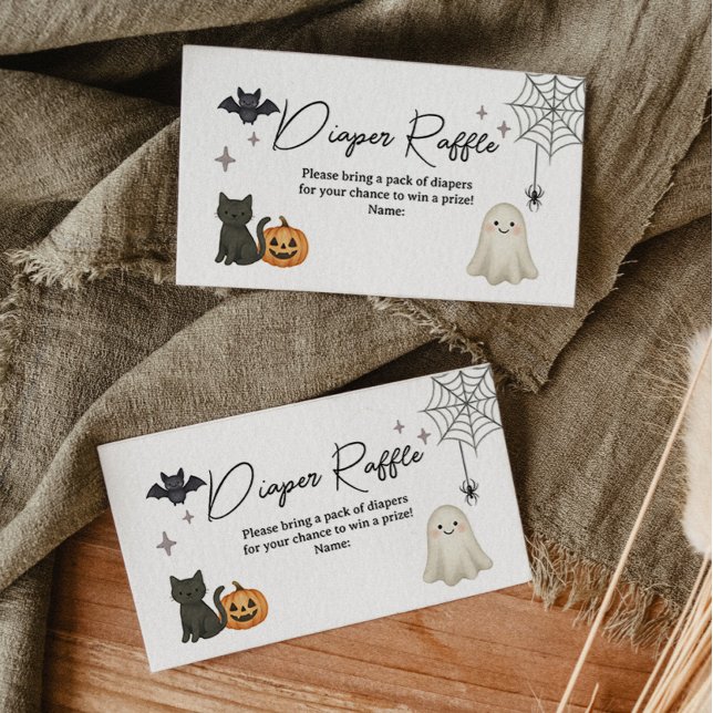 Tarjeta de rifa de pañales para baby shower de Hal (Subido por el creador)