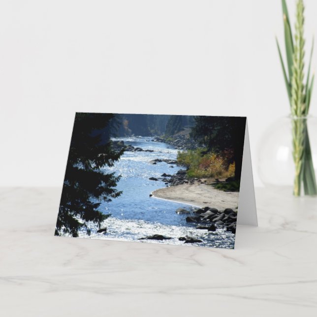 Tarjeta de río Payette (Anverso)