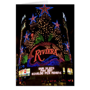 Tarjeta de Riviera Las Vegas