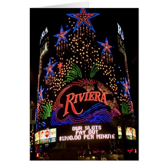 Tarjeta de Riviera Las Vegas