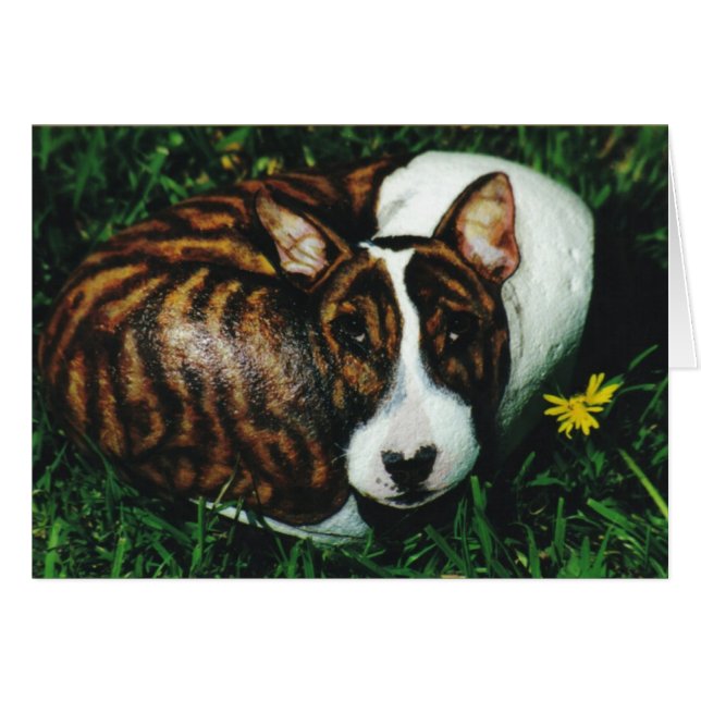 Tarjeta de rock para perros "Argos" (Anverso (Horizontal))