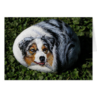 Tarjeta de rock para perros "Merlin"