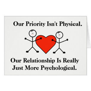 Tarjeta de Romance de Hombres Gays Sicológicos Fun