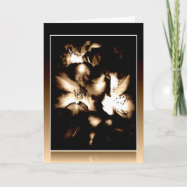 Tarjeta de rondas de oro