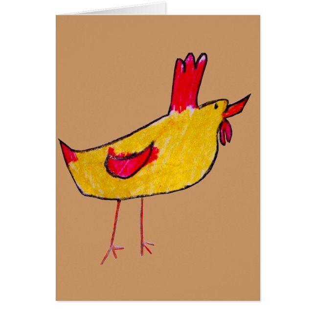 Tarjeta de Roosterrific (Frente)
