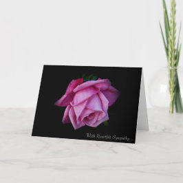 Tarjeta de Rosa de la simpatía sentida por Stan