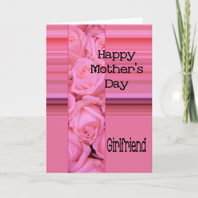 tarjeta de rosa de novia Happy Mother's Day (Anverso)