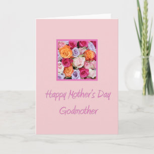 Tarjeta de rosa del Día de la Madre Feliz Madre
