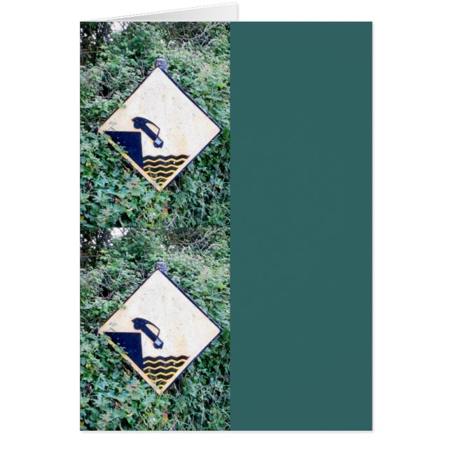 Tarjeta de Rótulo Glin Ireland (Frente)