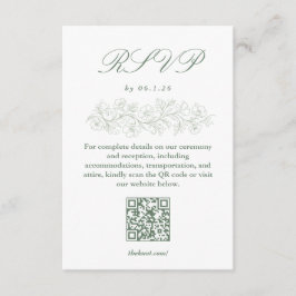 Tarjeta de RSVP 