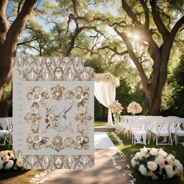 Tarjeta de RSVP Bodas Colibrí Blanco (Subido por el creador)
