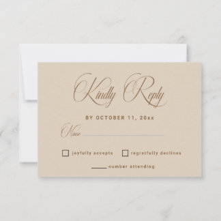 Tarjeta de RSVP de boda con arco floral boho blanc