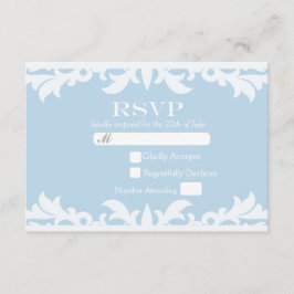 Tarjeta de RSVP de Boda de Cuento de Hadas FELIZME
