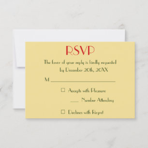 Tarjeta de RSVP de boda de Navidad con tema de vac