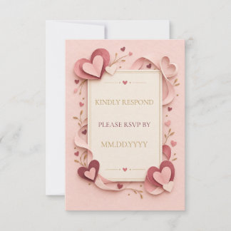 Tarjeta de RSVP de Despedida de Soltera Personaliz