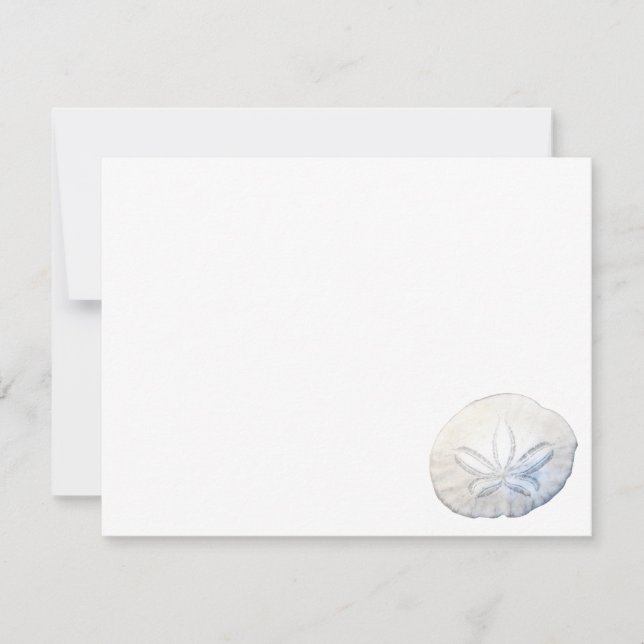 Tarjeta de RSVP de foto de dólar de arena (Anverso)