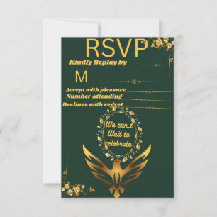 Tarjeta de RSVP de graduación de higienista dental