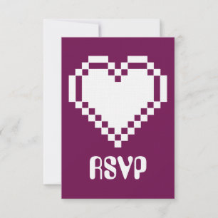 Tarjeta de RSVP de Modo Multijugador en Vino