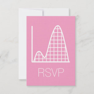 Tarjeta de RSVP en Rosa Pétalo de 'Se Suma'