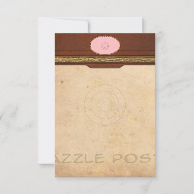 Tarjeta de RSVP - Paisaje (Anverso)