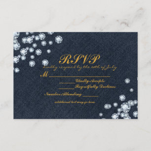 Tarjeta de RSVP para fiesta de cumpleaños de Dark
