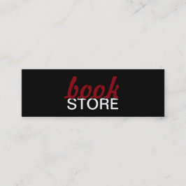 tarjeta de sacador de la librería