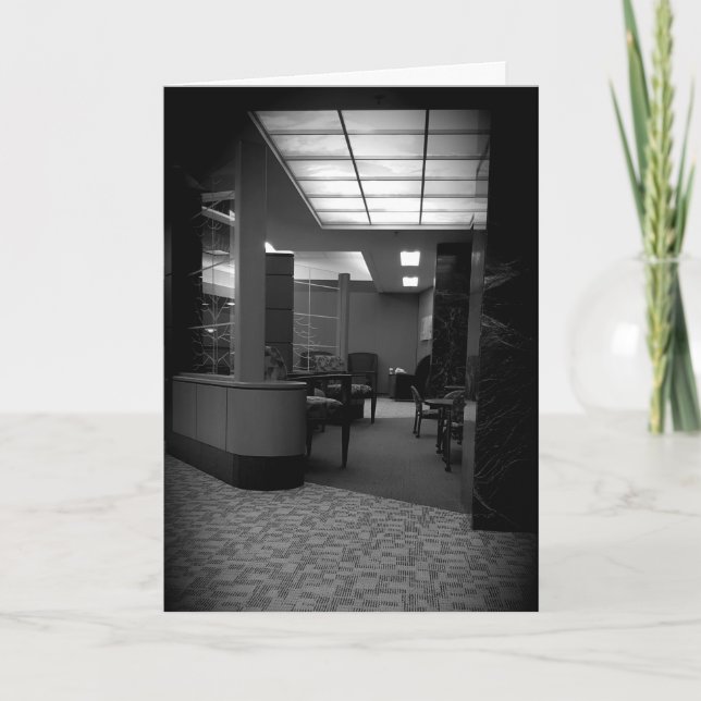 Tarjeta de "Sala de Espera de la Clínica" para Rec (Anverso)