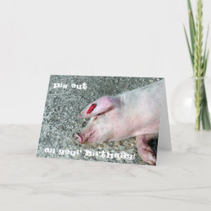 Tarjeta de salida de cerdo