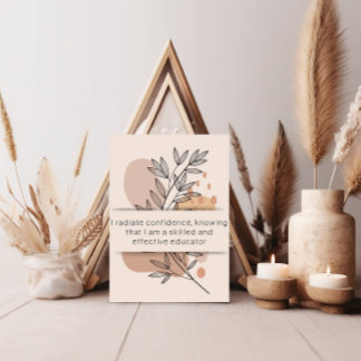 Tarjeta de Salud Mental Day 15 Afirmación del Prof