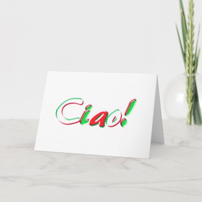 Tarjeta de saludo (Anverso)