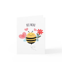 Tarjeta de saludo Abeja Mía