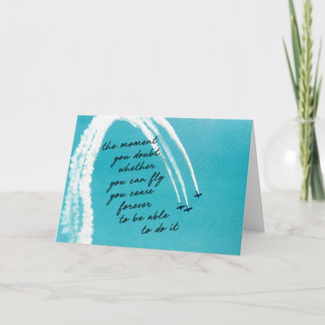 Tarjeta de saludo AIR WAVES (Anverso)