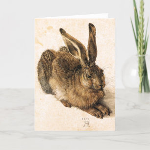 Tarjeta de saludo Albrecht Durer Young Hare