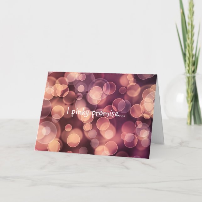 Tarjeta de saludo, amor (Anverso)