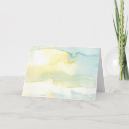 Tarjeta de saludo Art Greetings Modern Watercolor