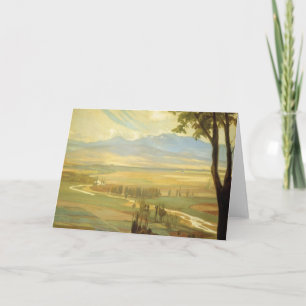 Tarjeta de saludo "Avila Morning" de Rivera