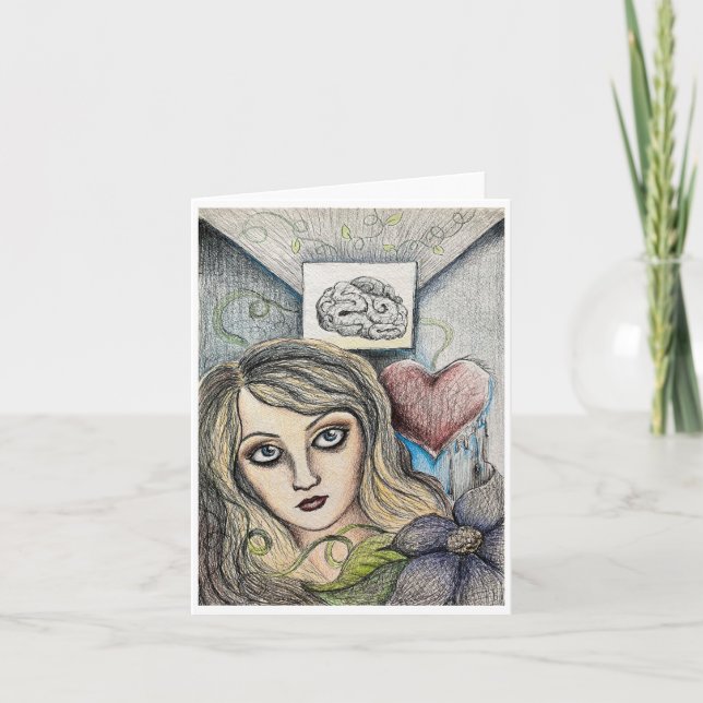 Tarjeta de saludo "Balance" (Anverso)