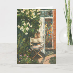 Tarjeta de saludo Bella Artes - Asiento al sol