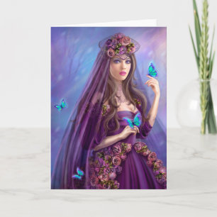 Tarjeta de saludo Bella Feria Mujer