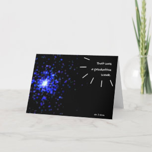 Tarjeta de saludo Big Bang