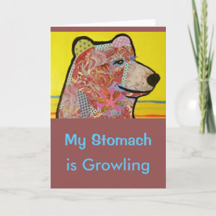 Tarjeta de saludo Big Bear