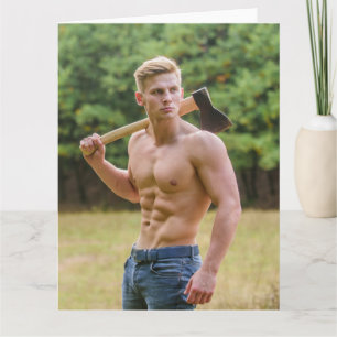 Tarjeta de saludo Big Chopper Hot Guy