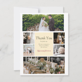 tarjeta de saludo boda única