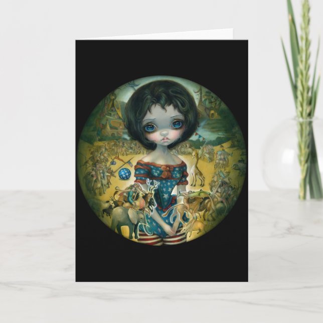 Tarjeta de saludo "Bosch Circus" (Anverso)