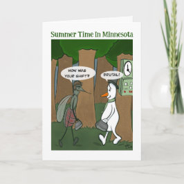 Tarjeta de saludo brutal