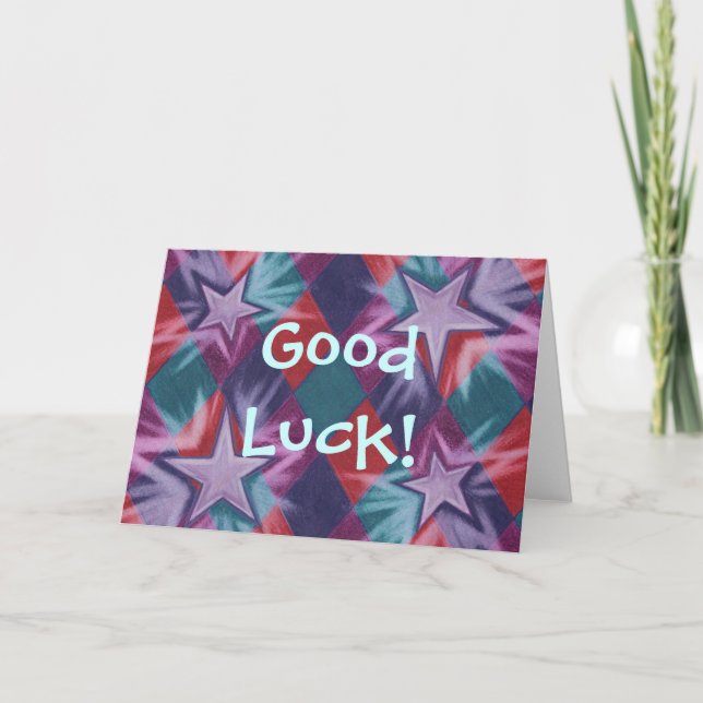 Tarjeta de saludo 'Buena Suerte' de Dark Jester (Anverso)