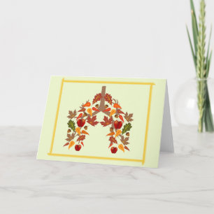 Tarjeta de saludo CF Fall