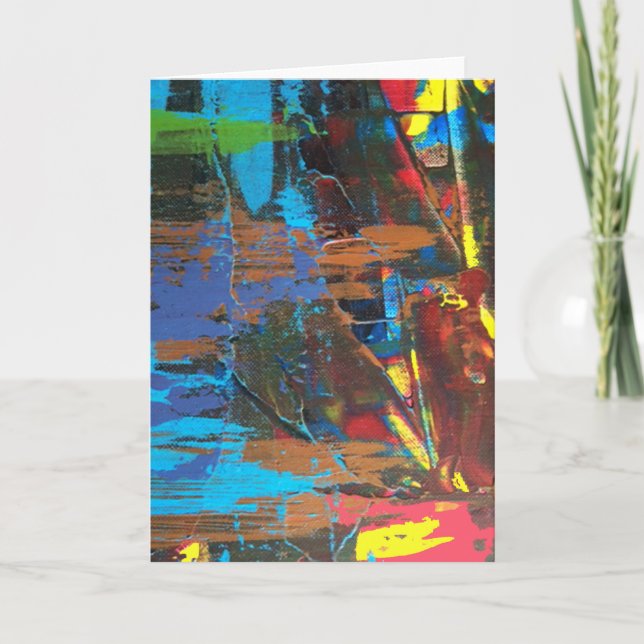 Tarjeta de saludo Chaos (Anverso)