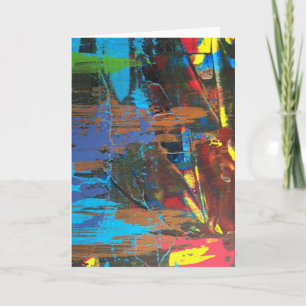 Tarjeta de saludo Chaos